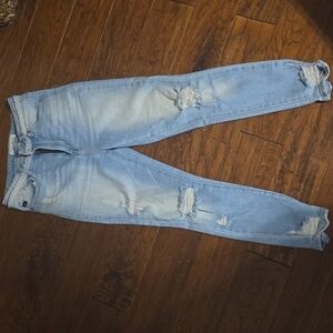 KanCan | NWT Dakota Ultra High Rise Ankle Skinny Jeans Light Wash Distressed